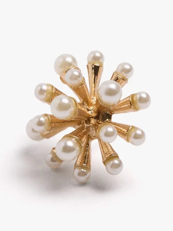 Sea Urchin Earrings With Pearls 251144 — image 2