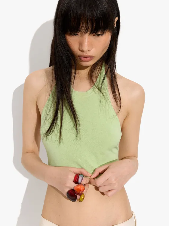 Set Of Multicolor Resin Rings 251715 — image 3