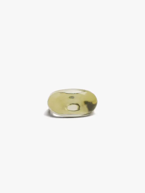 Oval Transparent Resin Ring 251728 — image 1