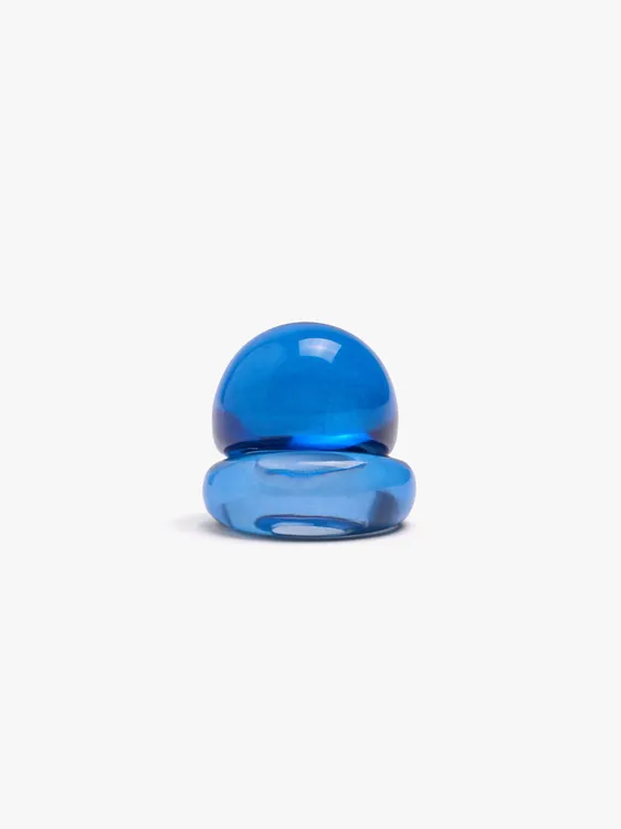 Set Of Rounded Transparent Resin Rings 251732 — image 1