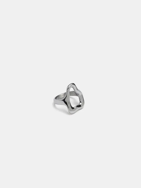 Irregular Ring - Stainless Steel 252109 — image 2